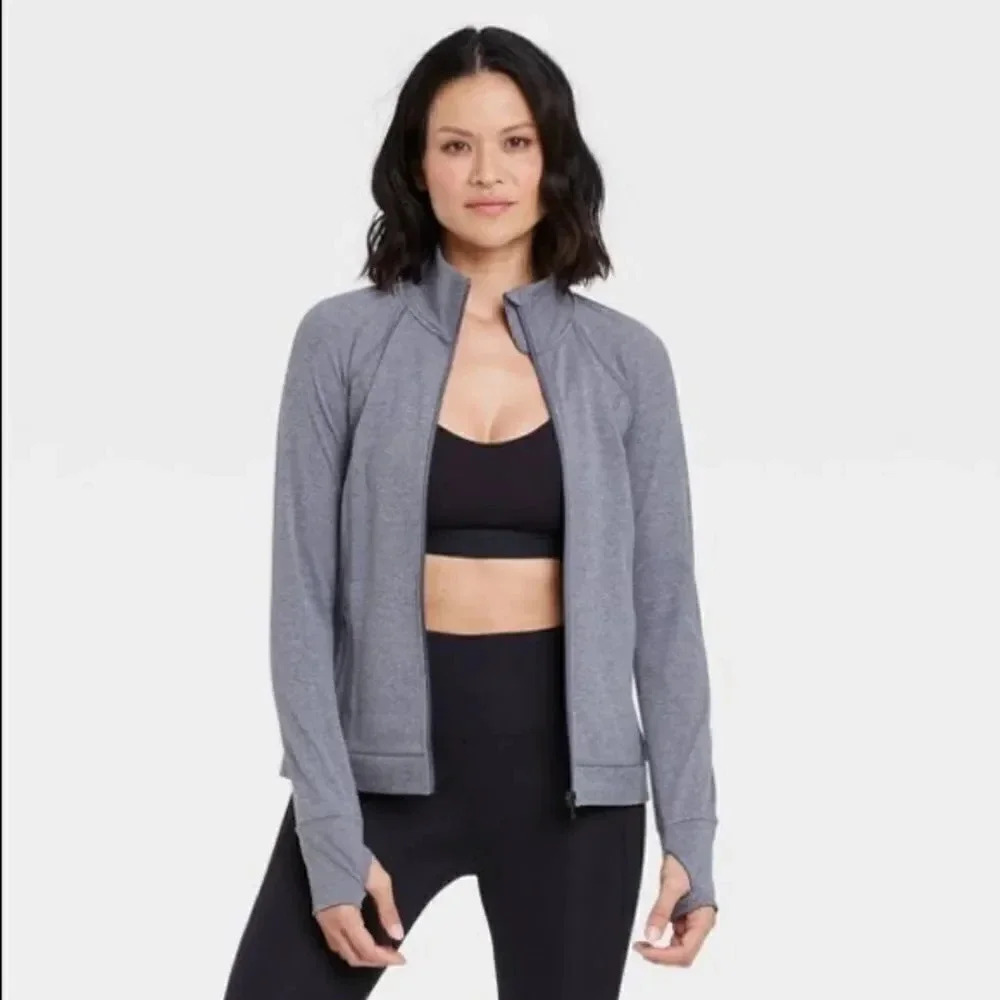 all in motion Women's Zip-Front Jacket Size Small
